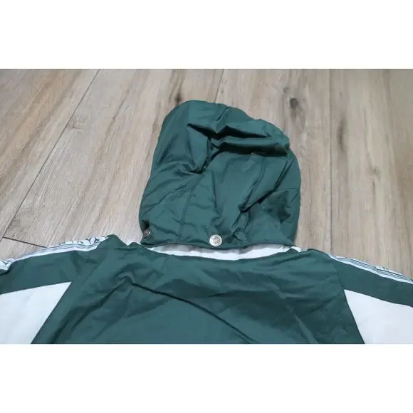 NWT Vintage 90s DIADORA Polyester Youth Large Soccer Jacket w/Removeable Hood